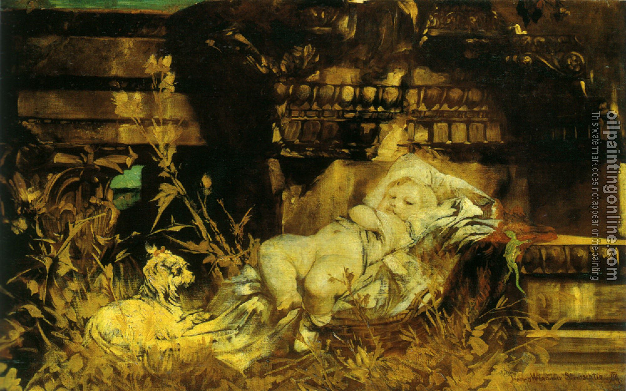 Hans Makart - kinderbild